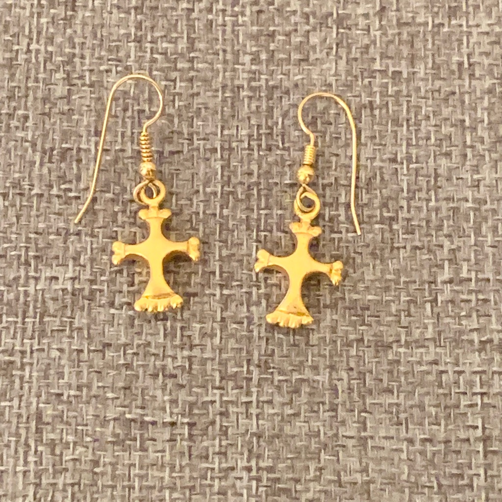 Cross Earrings.